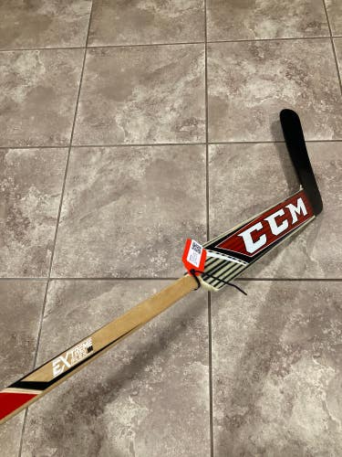 New Junior CCM Extreme Flex III Goalie Stick Regular 23" Paddle