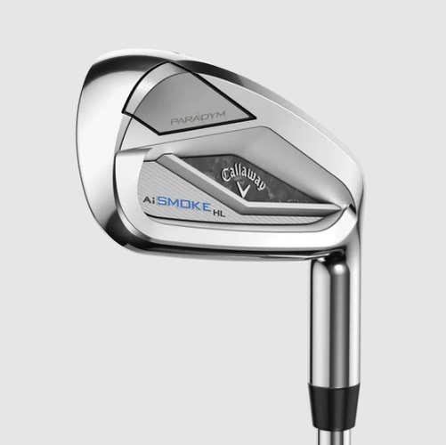 Callaway Paradym Ai Smoke HL Iron Set 4-PW+SW NEW