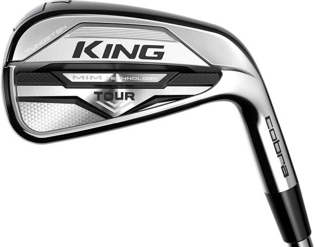 Cobra King Tour MIM Iron Set 4-PW (Steel KBS $Taper Chrome Stiff) NEW