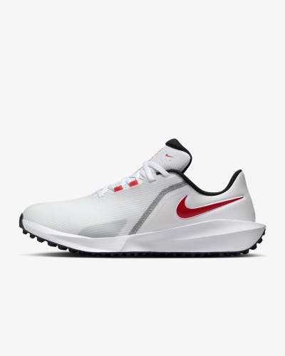 Nike Golf Men's Infinity G NN Spikeless Golf Shoes - White / Red - Pick Size!