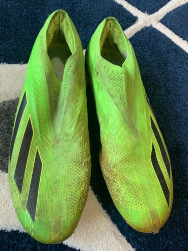 Green Used Size 12 (Women's 13) Adidas Molded Cleats x speedportal Cleats