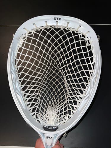 Used STX Eclipse 2 Goalie Head, Strung w/ Stringking Mesh