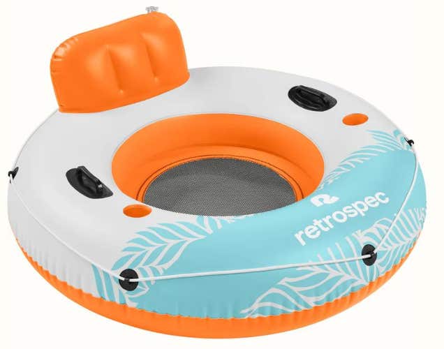 Weekender Float 48” Inflatable River Tube (Creamsicle)