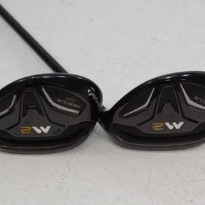 TaylorMade M2 Rescue 2016 5 and 6 Hybrid Set Right Senior Flex Graphite # 176137