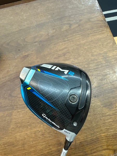 Used Men's TaylorMade Right Handed Stiff Flex 9 Loft Sim 2 Driver