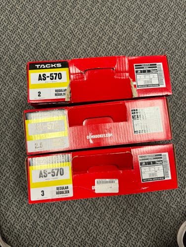 CCM 3-Pack of AS-570 skates