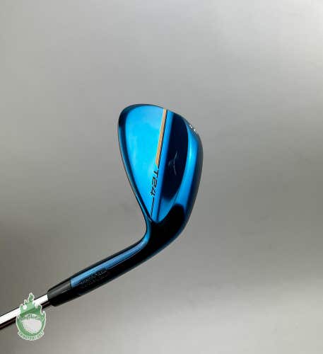 Used RH Mizuno T24 Blue D Grind Wedge 54*-08 TI S400 Stiff Steel Golf Club