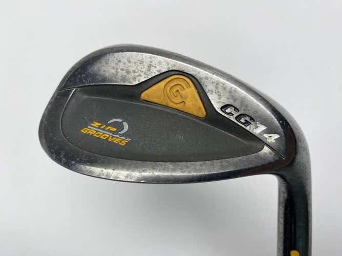 Cleveland CG14 Gunmetal Gap Wedge 52* 10 Bounce Traction Wedge Steel Mens RH