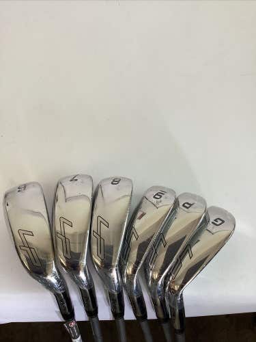 Wilson LP Launch Pad Hybrid Iron Set 6-PW-GW Even Flow 4.0 Ladies Graphite