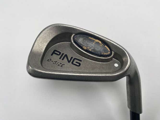 Ping i3 Oversize Single 9 Iron White Dot 3* Up 350 Series Stiff Graphite Mens RH