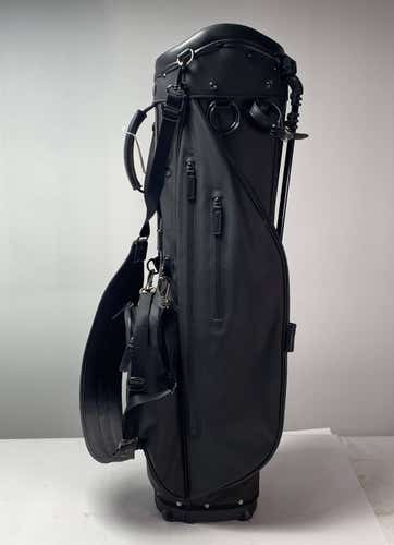 Titleist Linksmaster Bears Club Stand Bag Black 3-Way Divide Strap Golf Bag