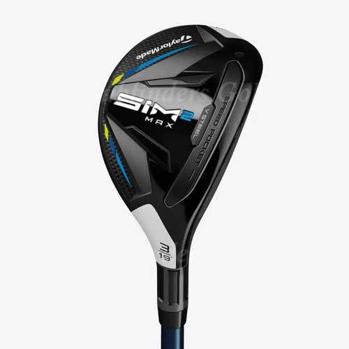 NEW! TaylorMade SIM 2 MAX Rescue 22 4 Fujikura Ventus Blue 6-R Regular w/HC