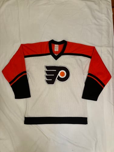 Vintage 80s CCM Philadelphia Flyers Hockey Jersey Size M
