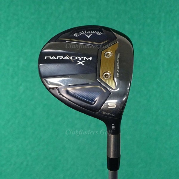 Callaway Paradym X 18° 5 Fairway Wood Aldila Ascent 40 Graphite Seniors W/HC