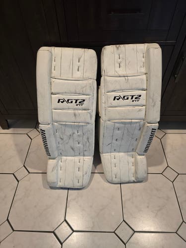 Used 30" Warrior Ritual GT2 Goalie Leg Pads