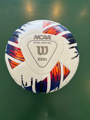 Brand New Wilson NCAA Match Vivido Soccer Ball Size 5 - Message for Bulk Rate