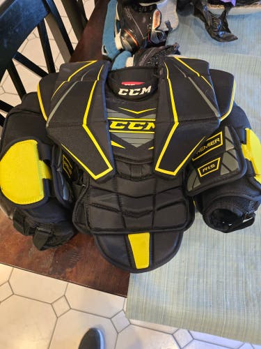 Used Large/Extra Large CCM Premier R1.5 Goalie Chest Protector