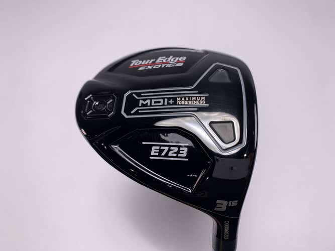 Tour Edge Exotics E723 3 Fairway Wood 15* Fujikura Air Speeder R3 35g Ladies RH