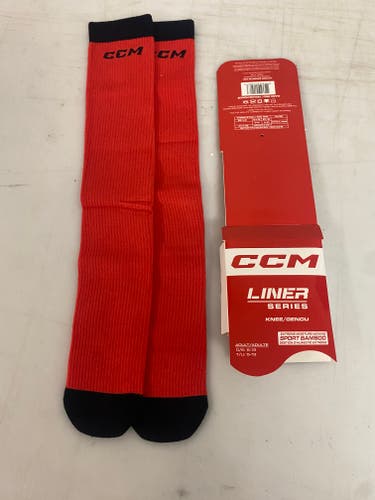 New Senior and Junior CCM Liner Series Skate Socks  70301