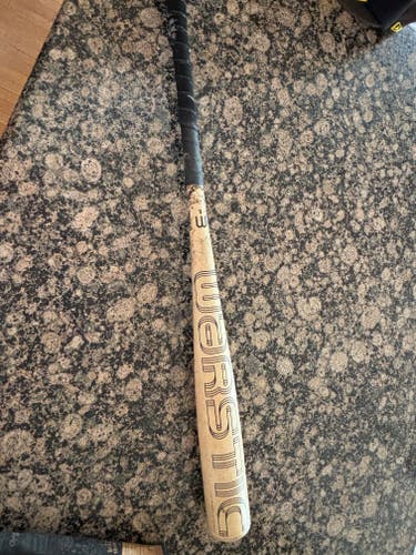 Used 2021 Warstic Bonesaber BBCOR Certified Bat (-3) Alloy 30 oz 33"
