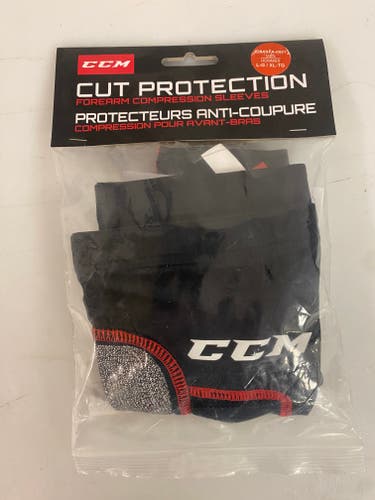 CCM Cut Protection Forearm Compression Sleeves 70308