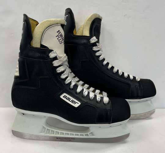 New Vintage Bauer Supreme Custom 2000 hockey skates size 9.5 E wide mens black