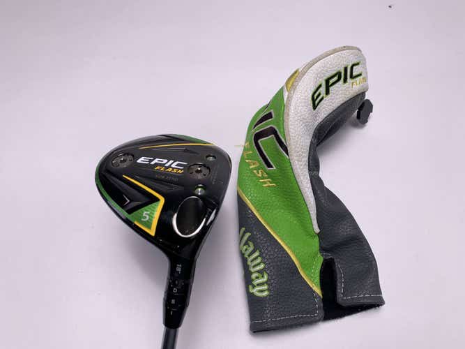 Callaway EPIC Flash Sub Zero 5 Fairway Wood 18* Aldila Quaranta 40g Senior RH