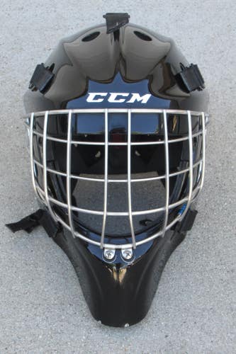 Used Senior Large Certified (but expired) CCM 9000 Goalie Mask