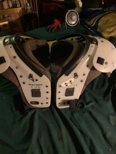 Used Under Armor Pro Team Shoulder Pads