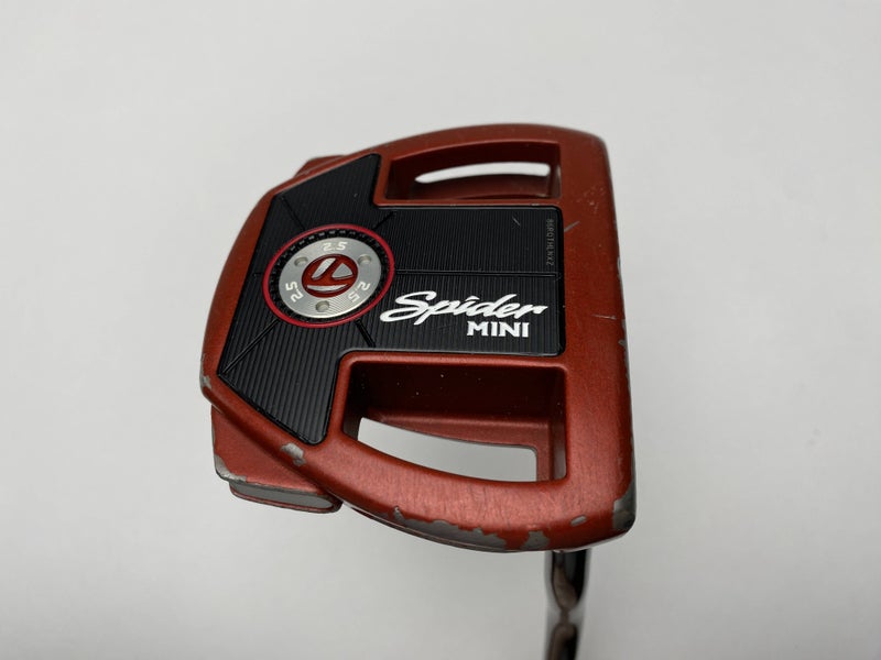 Taylormade Spider Mini Red Putter 34" SuperStroke Pistol GTR 1.0 Mens RH