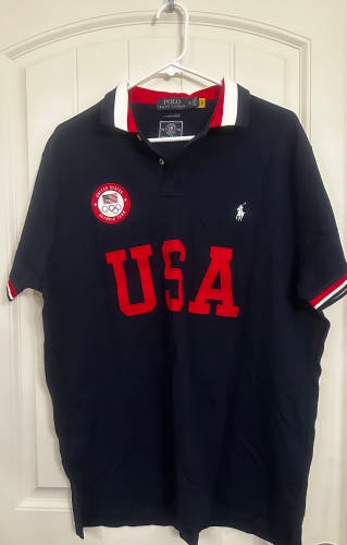 Polo by Ralph Lauren USA Custom Slim Fit for the 2020 Olympics. Size XL TG