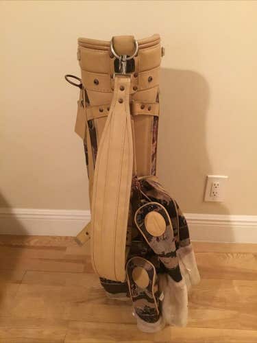 Daiwa Ladies Coach Collection Vintage Cart Bag with 3-way Dividers No Rain Cover