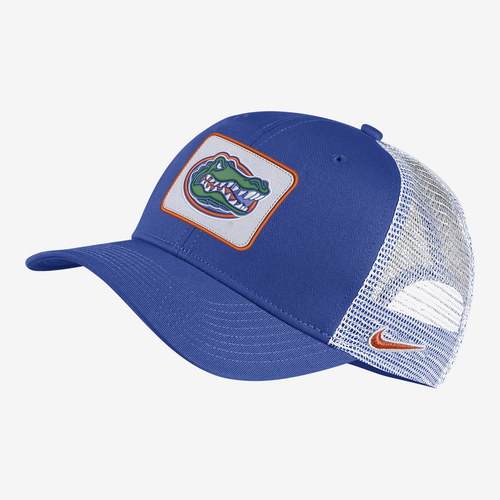 Florida Gators Nike Classic 99 Adjustable Trucker Mesh Hat Cap Blue White