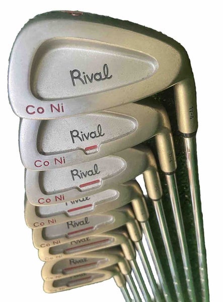 Rival Golf Co Ni Iron Set 3-PW RH Precision Regular Steel (5i/38") Good Grips