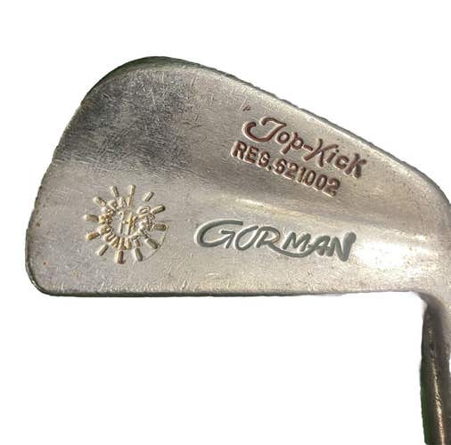 Gorman Golf Top Kick 1 Iron Stiff Steel 40" RH  27th Year Seal Of Quality  Rare