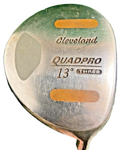 Cleveland Quad Pro Strong 3 Wood 13* Stiff Graphite 43.25" Men's RH