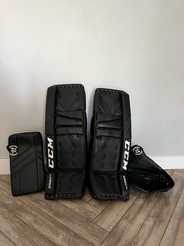 Full Set - 26” CCM pads, Jr Warrior Glove & Blocker