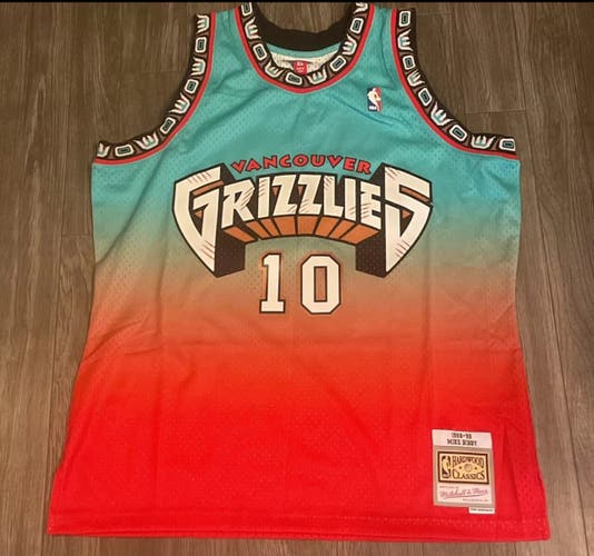 Mitchell & Ness XL Vancouver Grizzlies Mike Bibby 1998-99 Swingman (No Tags)