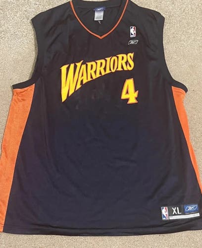 Throwback Derek Fisher XL Golden State Warriors Reebok Jersey