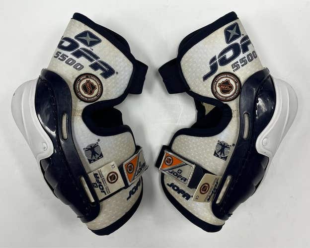 Vintage Jofa 5500 NHL hockey elbow pads size 5 sz medium senior SR ice