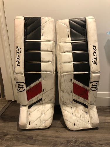 Warrior goalie pads