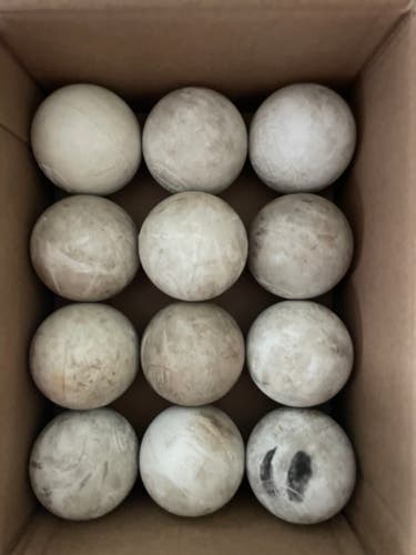 Used Lacrosse Ball 12 Pack (1 Dozen)
