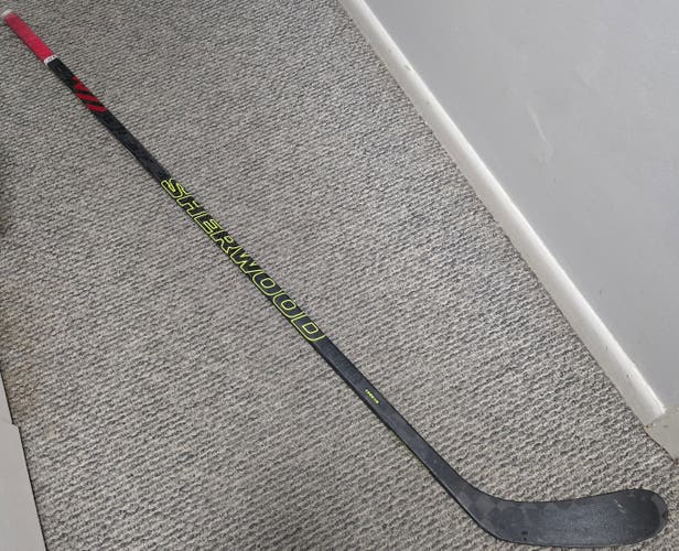 Used Senior Sher-Wood Rekker Legend Pro Left Hand Hockey Stick PP28