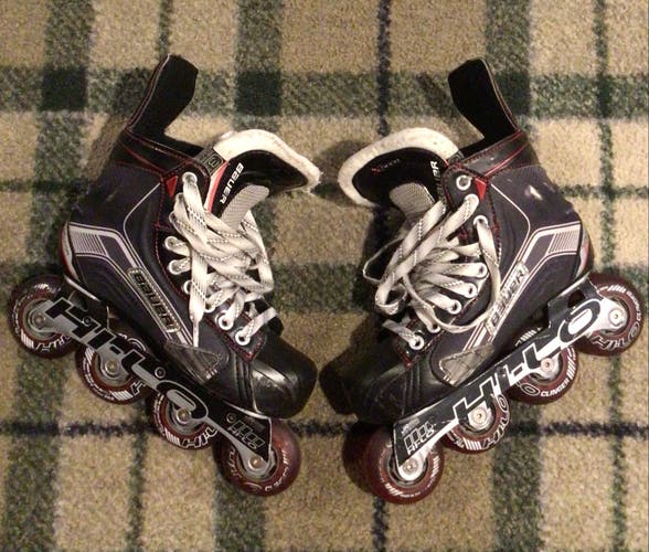 Used Bauer Vapor X500R Inline hockey Skates Regular Width Size 3.5