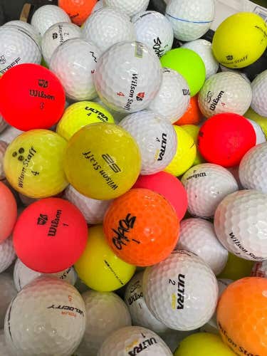 75 Wilson Near Mint AAAA Used Golf Balls