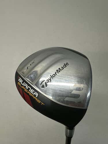 Used Taylormade Burner Superfast 3 Wood Regular Flex Graphite Shaft Fairway Woods