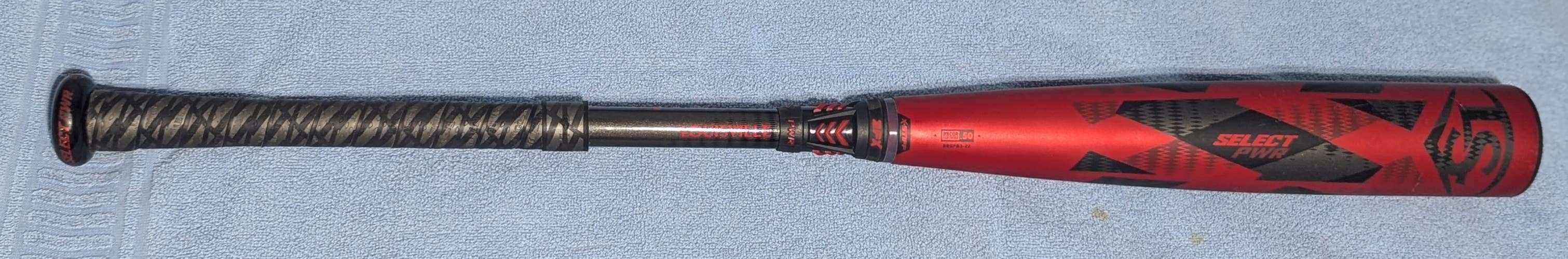 Used 2022 Louisville Slugger Select PWR BBCOR Certified Bat (-3) Hybrid 29 oz 32"