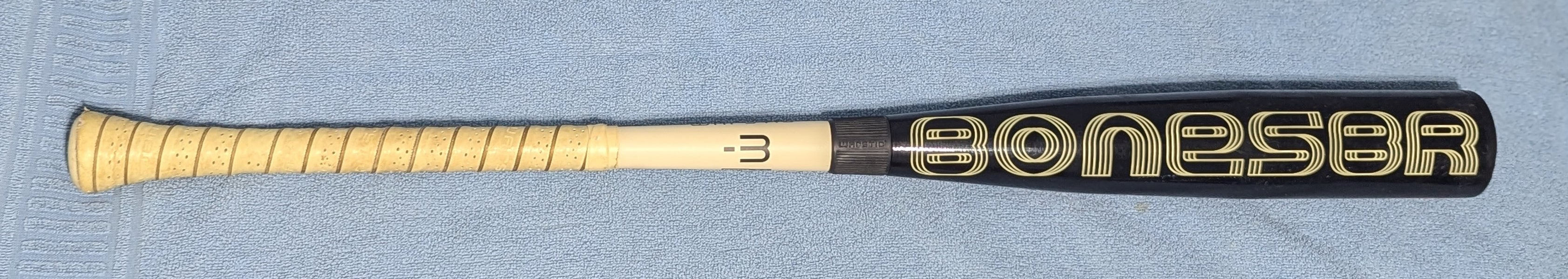 Used Warstic Bonesaber Hybrid Black Cobra BBCOR Certified Bat (-3) Hybrid 29 oz 32"