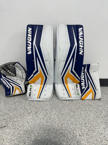 Used  Vaughn Regular SLR3 Goalie Full Set