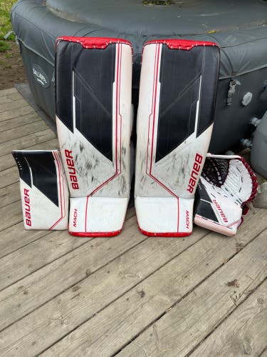 Bauer Mach Custom Pro Stock Regular Goalie Full Set